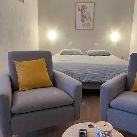Le Belleviste - Studio Equipe, Wifi, Parking Hotell Gréoux-les-Bains