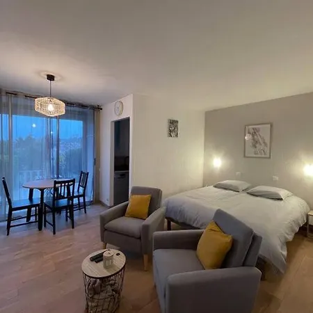 Le Belleviste - Studio équipé, Wifi, Parking Hotel *